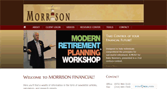 Desktop Screenshot of morrisonfinancialonline.com
